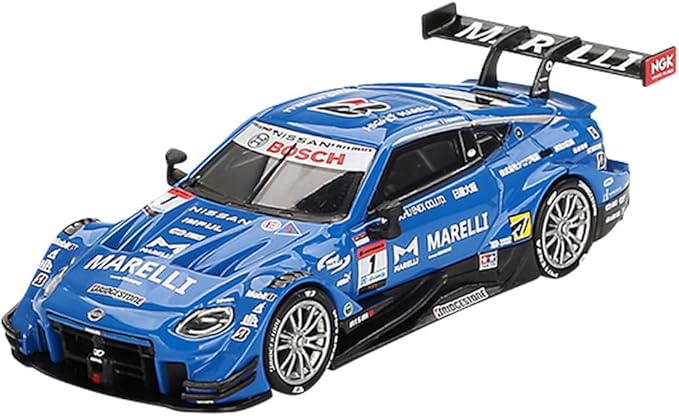 MINI GT 1/64 Nissan Z GT500 SUPER GT Series 2023#1 MARELLI IMPUL Z TEAM IMPUL (Left Handle) Finished Product MGT00849-BL