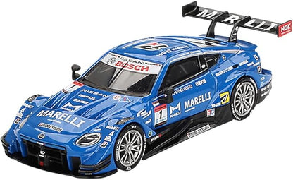 MINI GT 1/64 Nissan Z GT500 SUPER GT Series 2023#1 MARELLI IMPUL Z TEAM IMPUL (Left Handle) Finished Product MGT00849-BL