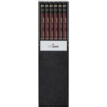 Uni Hi-Uni Wooden Pencil - B - Box of 12 (HUB)