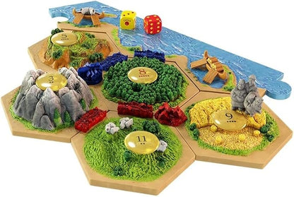Catan 3D Version English Version with Japanese Instruction Manual (English Language Not Guaranteed)