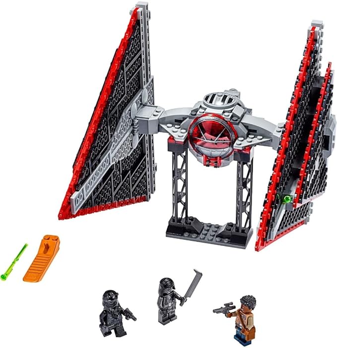 LEGO 75272 Star Wars Sith Tie Fighter Building Block Set, The Rise Of Skywalker Movie Series