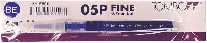 Tombow Water-Based Ballpoint Pen Refills ZOOM LP05 0.7 Royal Blue 10 Refills BK-LP0516-10P