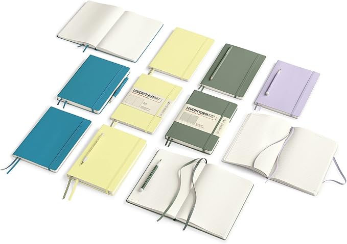 Leuchtturm Notebook A5 Dot Squared, Soft Cover, Vanilla 365500