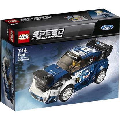 LEGO Speed Champions Ford Fiesta M-Sport WRC Building Blocks Car for Kids 7 to 14 Years (203 Pcs) 75885,Multicolor