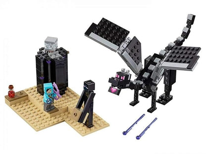 LEGO Minecraft The End Battle 21151 Building Kit , New 2019 (222 Piece)