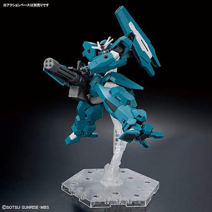BANDAI SPIRITS Hg Mobile Suit Gundam Mercury Witch Gundam Lubrisul 1/144 Scale Color Coded Plastic Model, Grey