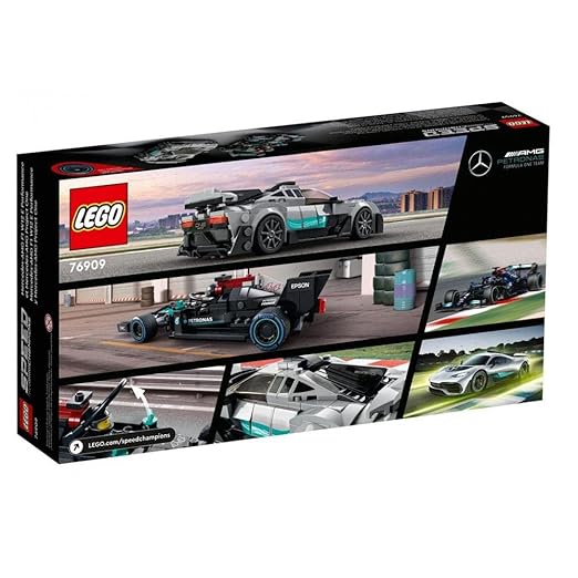 LEGO Speed Champions 76909 Mercedes-AMG F1 W12 E Performance & Mercedes-AMG Project One