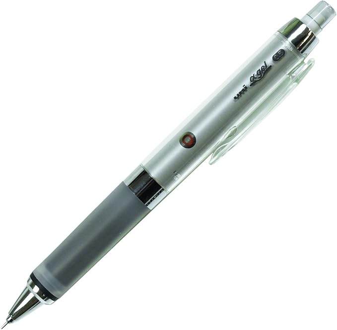 Mitsubishi Uni Alpha-Gel Mechanical Pencil, Automatically Rotating Lead, blk
