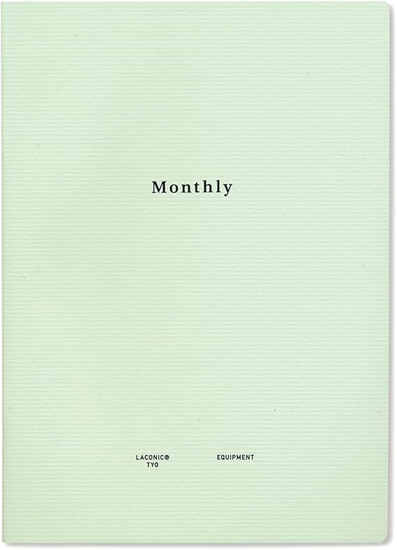Laconic LGF01-36 Notebook A5 Monthly Date Free Style Notebook