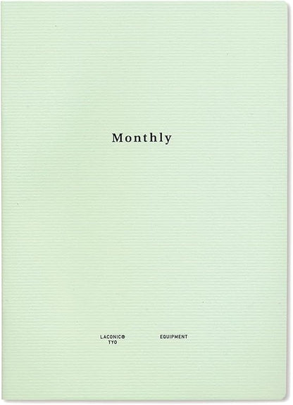 Laconic LGF01-36 Notebook A5 Monthly Date Free Style Notebook