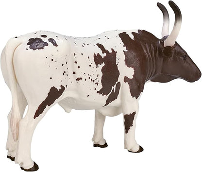 Mojo Fun 387222 Texas Longhorn Bull Realistic Farm Cow