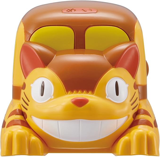 Skater Bus-Shaped Lunch Case with Lunch Belt, My Neighbor Totoro, Cat Bus, Ghibli Design (DLB6)