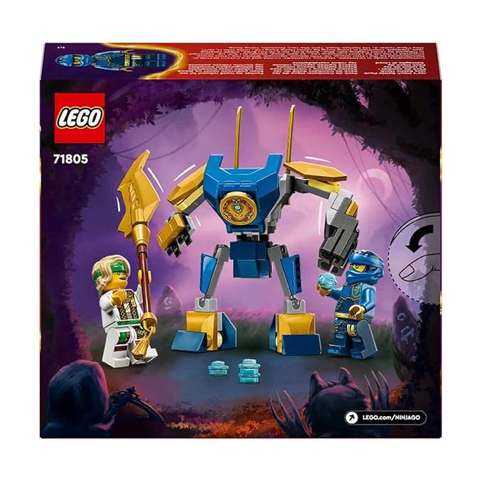 LEGO Ninjago  Jay’s Mech Battle Pack Ninja Toy 71805 (78 Pieces)
