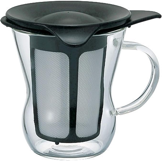 Hario Single Cup Tea Maker, 200ml, White