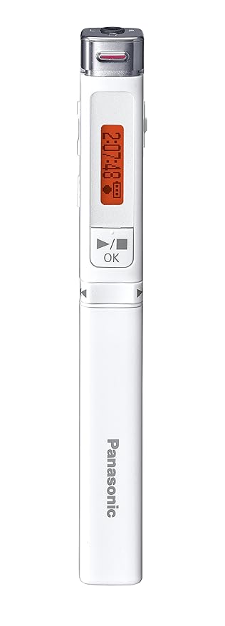 Panasonic IC Recorder 4GB Stick Type Black RR-XP008-K (White)