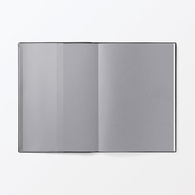 MUJI 84854231 2026 B5 Monthly / Weekly Schedule Book, Starts December 2025, B5, Dark Gray