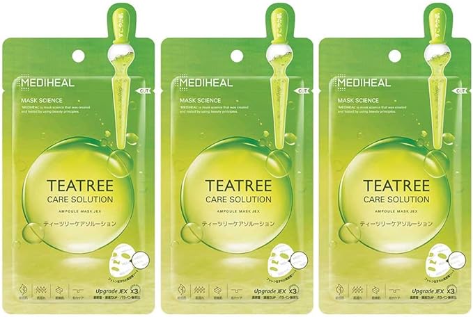 Mediheal Tea Tree Care Solution Ampoule Mask JEX 3 Pack (x1)
