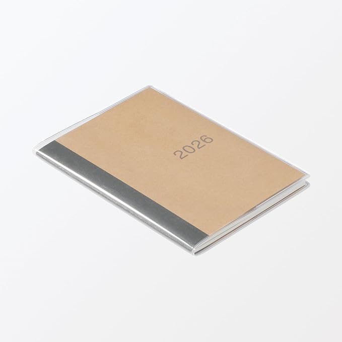 MUJI 84854507 2026 A6 Monthly Planner, Starts on December 2025