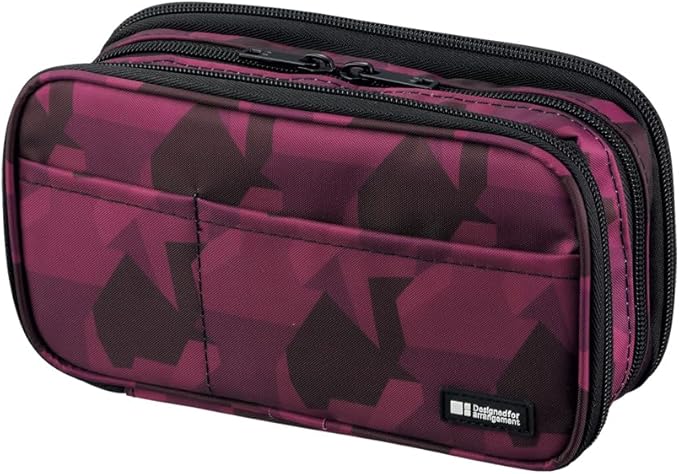 Lihit Lab Pen Case Book Type Triple