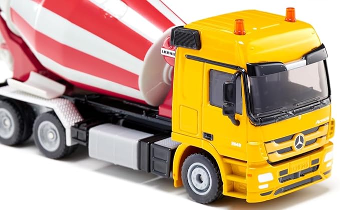 BorneLund SK353900004 Mercedes-Benz Concrete Mixer Truck, Ages 3 and Up