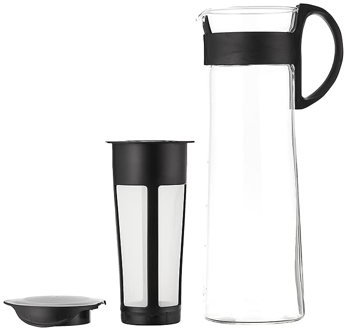 Hario Mizudashi Cold Brew Coffee Pot, 1000 ml, Black