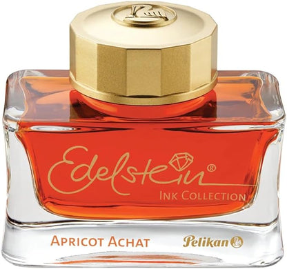 Pelikan Edelstein Bottle Ink Edelstein 2025 Ink of the Year Apricot Agate Apricot Achat 50ml Exclusive Edelstein Fountain Pen Bottle Ink