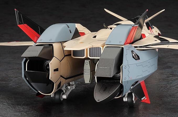 Hasegawa Macross Plus YF-19 w/Fast Pack, 1/48 Scale Plastic Model 65888 (Airplane)
