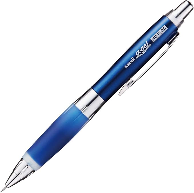 Mitsubishi Pencil Mechanical Pencil Uni Alpha Gel Slim Firm 0.5 Navy M5619GG1P.9