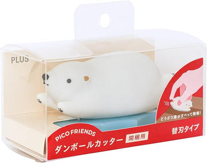 Plus 35-337 BC-021 Cardboard Cutter for Unpacking PICO Friends  Polar Bear