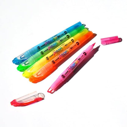 Uni Mitsubishi Pencil Highlighter Propass Window 5 Colors PUS-102T.5C 6cm x 14cm
