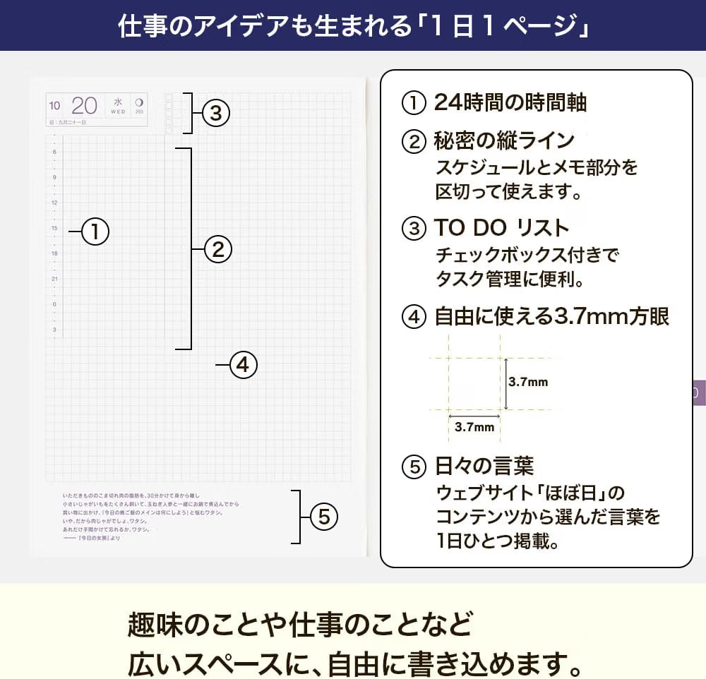 Hobonichi Techo 2027 HON Tie & Chief/Sheep, Sheep A5