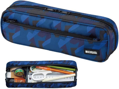 Lihit Lab A7552-24 Pen Case, 2-Way Type, Black