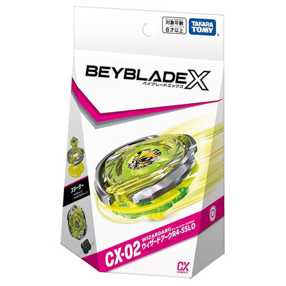 BEYBLADE X Beyblade X CX-02 Starter Wizard Arc R4-55LO