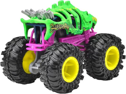 Hot Wheels JGR07 Monster Truck 1:64 Sqelsaurus Vehicle Toy Mini Car 3 Years Old Green