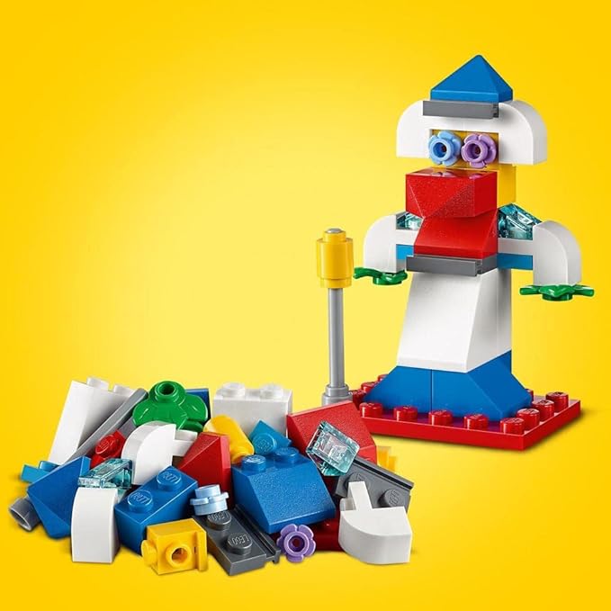 LEGO 11008 Classic Bricks and Houses Building Set, Preschool Toys for 4+ Year Old with 6 Easy-to-Build Models, Multicolor (270 Pieces)