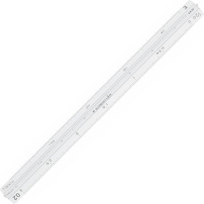 STAEDTLER Ruler Triangular Scale Aluminum Architecture 987 15-13
