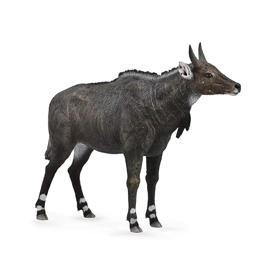 Collecta Wildlife Nilgai Toy Figure - Authentic Hand Painted Model