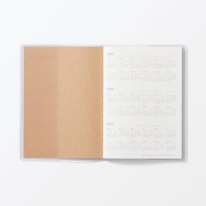 MUJI 84854460 2026 A6 Monthly Planner, Starts on December 2025