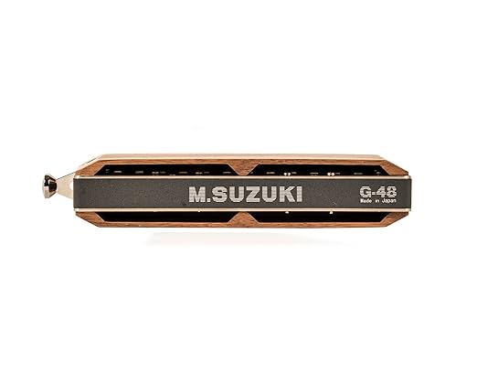 Suzuki Harmonica Chromatic Gregoire Maret Signature G-48W