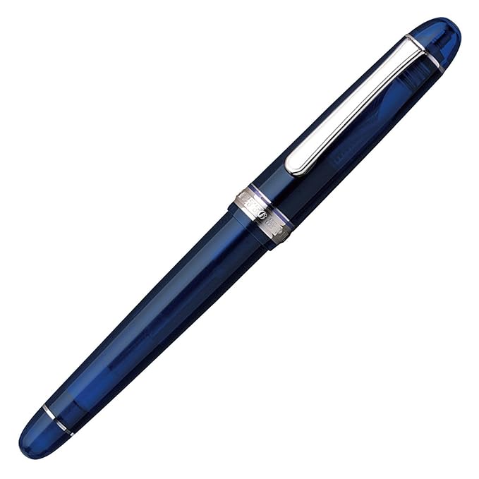 Platinum #3776 Century / Chartres Blue [Rhodium coating] (Nib : Medium)