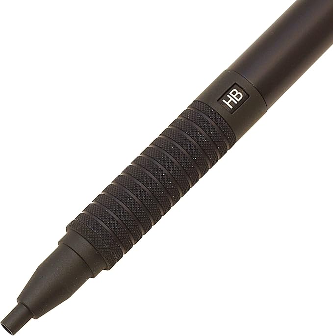 Staedtler 35-20B Mechanical Pencil, 0.08 inch (2 mm), All Black