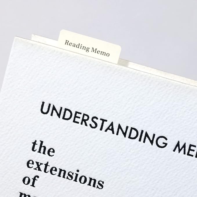 Laconic LGF18-30 Bookmarker Memo, Reading Notes, Horizontal Writing, Style Note