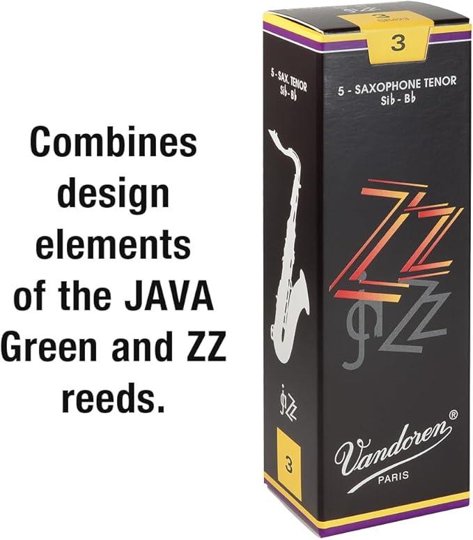 Vandoren Tenor Saxophone Reeds ZZ:3 (5 pieces) SR423