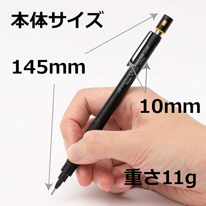 Pentel PG1009 Graph 1000 For Pro Mechanical Pencil, 0.04 inches (0.9 mm)