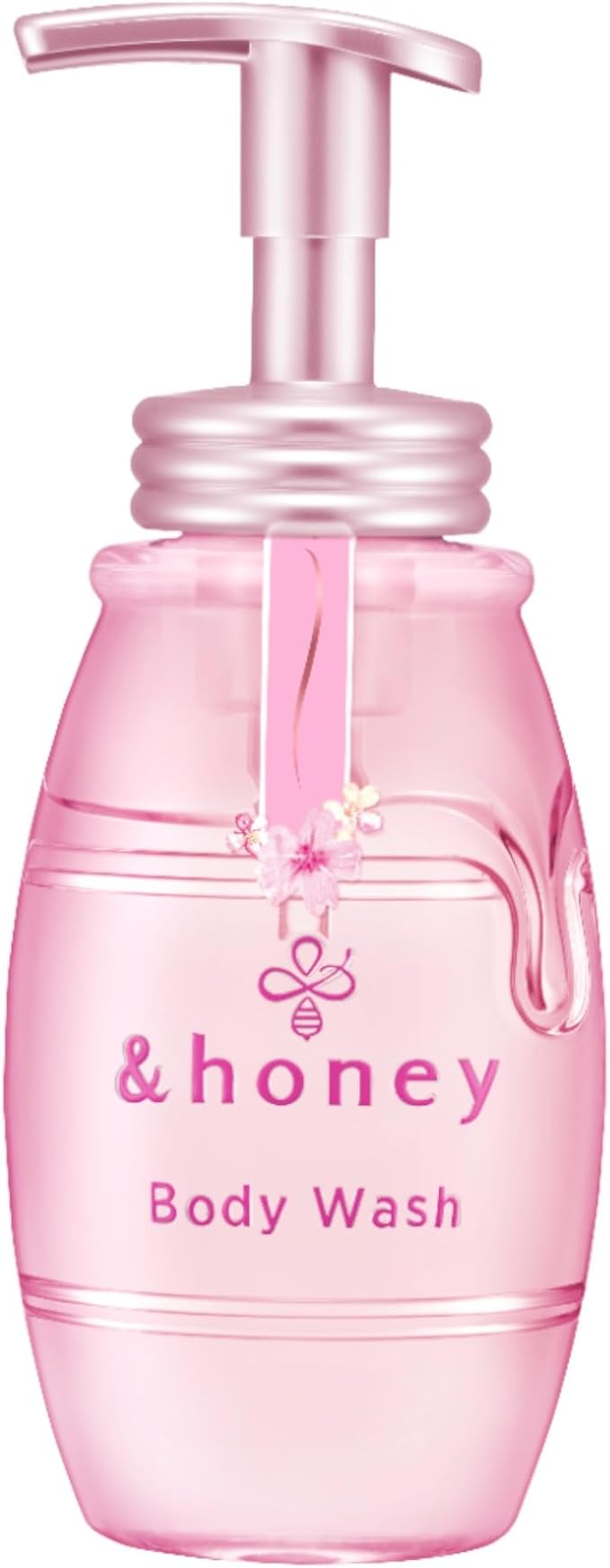 &HONEY Sakura 2025 Limited] &honey Pure Moist Foam Body Wash, 16.9 fl oz (500 ml) | Body Soap