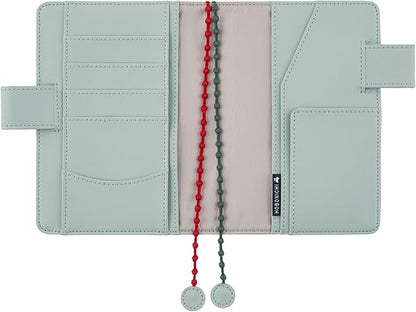 Hobonichi Notebook Original (A6) Size Notebook Cover Mina Perhonen/light berry (green)