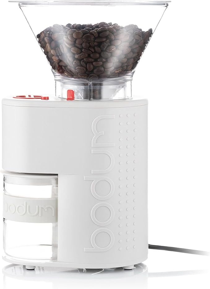 Bodum  10903-913JP-3 Bistro Electric Coffee Grinder, Off-White