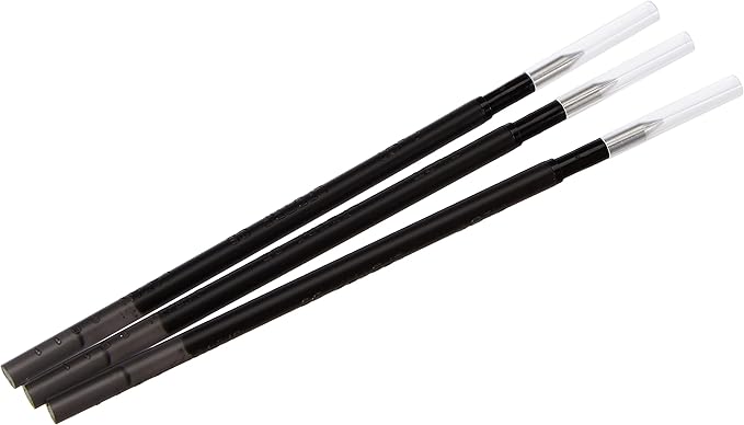 Pilot Single Refill Frixion Ballpoint Pen 0.5mm Slim Multi-Color Black 3 Pieces LFBTRF30EF3B
