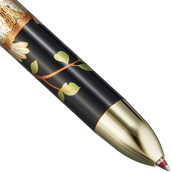 Platinum MWB-3000RM Modern Lacquer 2 Color 0.7 mm Ballpoint Multi Pen 0.5 mm Pencil - Owl Print