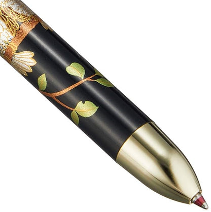 Platinum MWB-3000RM Modern Lacquer 2 Color 0.7 mm Ballpoint Multi Pen 0.5 mm Pencil - Owl Print